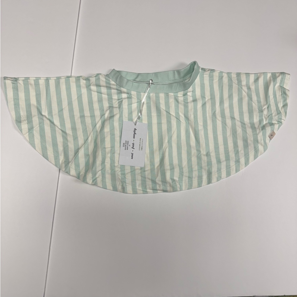 OMI JO Skater Skirt Mint Stripe Green and Ivory SS36 Girls 3T NWT New with tags